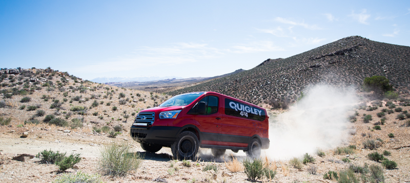 Illustration for article titled Check Out The First Ford Transit Van To Try Off-Roading In Moab